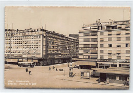 BIEL Bienne (BE) Bahnhofplatz - Place De La Gare - Verlag Wehrli 2117 - Bienne