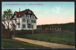 AK Schömberg, Partie Am Kurhaus Waldeck  - Schömberg