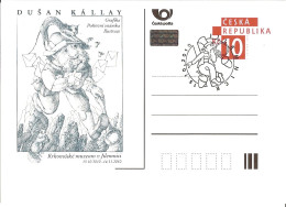 CDV B Czech Republic Dusan Kallay Exhibition In Jilemnice 2010 Cat Squirrel - Postcards