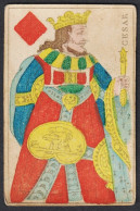 (Karo-König) Cesar - King Of Diamonds / Roi De Carreau / Playing Card Carte A Jouer Spielkarte Cards Cartes - Jouets Anciens