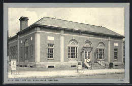 AK Rushville, IN, United States Post Office  - Autres & Non Classés