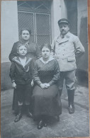 FACTEUR  TRÉSOR ET POSTES UNIFORME CARTE PHOTO - Poste & Postini