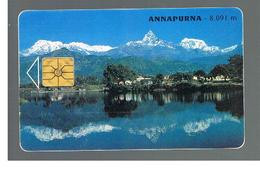 REPUBBLICA CECA (CZECH REPUBLIC) -  1995   HIMALAYA ,  ANNAPURNA  - USED - RIF. 10104 - Mountains
