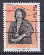 Italy 2006 Mi. 3123, 0.60 € Frauenwahlrecht Womens Voting 60 Year Anniversary Nilde Lotti - 2001-10: Afgestempeld