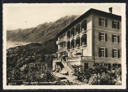 AK Locarno-Monti, Hotel Aeberli  - Locarno