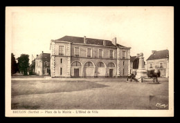 72 - BRULON - PLACE DE LA MAIRIE - Brulon