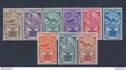 1933 COLONIE ITALIANE , Cinquantenario Eritreo , N° 23/31 , Solo Posta Ordinari - General Issues