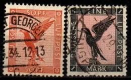 Deutsches Reich 1926 - Mi.Nr. 381 + 382 - Gestempelt Used - Oblitérés