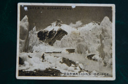 Everest 1924 6x8cm Player Cigarettes Card Forfation Of Ice Himalaya  Alpinisme Escalade Mountaineering - Player's