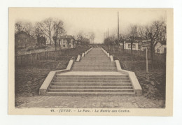 91/ CPA - Juvisy - Le Parc - La Montée Aux Grottes - Juvisy-sur-Orge