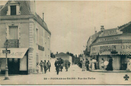 17 - Fouras : Rue Des Halles - Boucherie CLERTEAU - Fouras-les-Bains