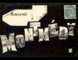 55 - MONTMEDY - SOUVENIR - LETTRES MULTIVUES  - Montmedy