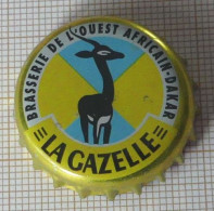 PAT14950 BIERE LA GAZELLE SENEGAL BRASSERIE DE L'OUEST AFRICAIN DAKAR - Cerveza