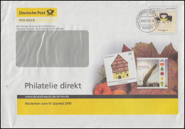 Plusbrief F504 Postkutsche Fachwerkhaus Erntegank WEIDEN 2010 - Buste - Nuovi