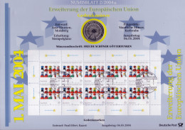 2400 Erweiterung Europäische Union - Numisblatt 2/2004 - Numismatische Enveloppen