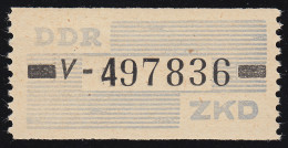 26-V Dienst-B, Billet Schwarz Auf Blau, ** Postfrisch - Neufs