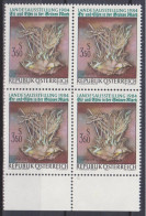 1984 , Landesausstellung " Erz Und Eis (4) ( Mi.Nr.: 1773 ) 4-er Block Postfrisch ** - Neufs