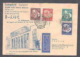 DDR. FDC. Mi.-Nr. 289-92 Gelaufen Mit Luftpost Nach Österreich. - Andere & Zonder Classificatie