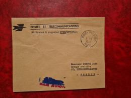 LETTRE / CARTE FRANCHISE NIAMEY PHILATELIE ENTETE POSTES ET TELECOM NIGER - Niger (1960-...)