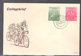 DDR. FDC. Mi.-Nr. 521 B - 522 - Andere & Zonder Classificatie