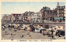 MIDDELKERKE -  Plage Et Digue - Strand En Zeedijk - Middelkerke