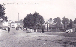 DENDERMONDE  - TERMONDE - Porte De Bruxelles Et Entrée De La Ville - Dendermonde