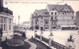 KNOKKE - KNOCKE Le ZOUTE - L'hotel Nobus - Le Zomerlust Et L'hotel Memlinc - Knokke