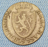 Nassau • 3 Kreuzer 1827 • Wilhelm • Var. 1 • German States • Ag 295 ‰  = 1/20 Gulden • [24-864] - Petites Monnaies & Autres Subdivisions