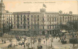 Espagne - Barcelona - Hotel Restauran Gran Continental - Animée - CPA - Voir Scans Recto-Verso - Barcelona