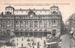 75-PARIS  LA GARE SAINT LAZARE-N°T5207-F/0193 - Métro Parisien, Gares