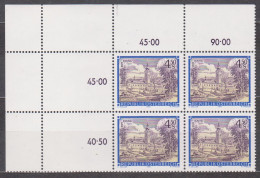 1984 , Freimarke : Stifte Und Klöster In Österreich - Stift Schlägl (1) ( Mi.Nr.: 1776 ) 4-er Block Postfrisch ** - Unused Stamps