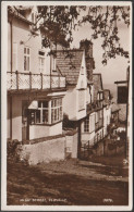 High Street, Clovelly, Devon, 1948 - RA Series RP Postcard - Clovelly