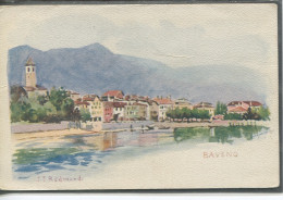 10408 Baveno - Veduta Dal Lago - Illustratore J.J. Redmond - Verbania