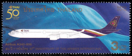Thailand Stamp 2010 50th Anniversary Of Thai Airways International 3 Baht - Used - Tailandia