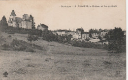 THIVIERS LE CHATEAU ET VUE GENERALE TBE - Thiviers