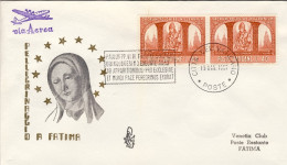 1967-Vaticano Fdc Venetia Pellegrinaggio A Fatima - FDC