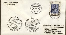 1975-Luxembourg Lussemburgo XXVII^Giro Aereo Internazionale Della Sicilia - Covers & Documents