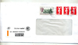 Lettre Suivie Cachet Marceau - Manual Postmarks