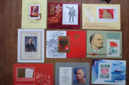 RUSSIA. 9 Souvenir Sheets Not Used ** - Sammlungen