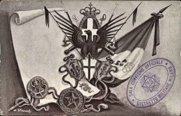 1904-"23 Distretto Militare Milano" - Patriottisch