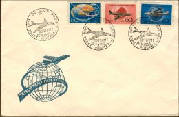 1959-Russia Affrancato Cachet I^volo Mosca Londra Del 16 Maggio - Autres & Non Classés