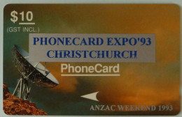 NEW ZEALAND - GPT - Private Overprint - EXPO '93 - Christchurch - $10 - Used - New Zealand
