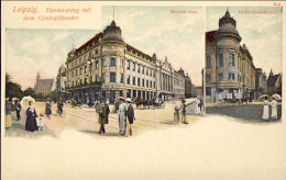 1904-Germania Leipzig Thomasring Mit Dem Centraltheater - Autres & Non Classés