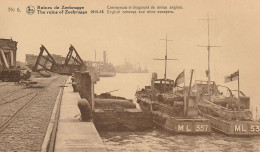 RUINES DE ZEEBRUGGE 1914-18 - Zeebrugge