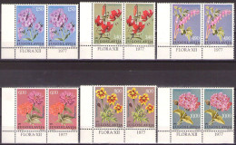 Yugoslavia 1977 - Flowers - Flora - Mi 1676-1681 - MNH**VF - Ungebraucht