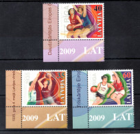 Latvia 2009, European Basketball Championship For Women, MNH - Basketbal