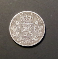 5 Fr 1852 Leopold I (zilver) - 5 Francs