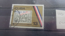 CUBA YVERT N°1731 - Usados