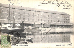 Bruxelles - L'Entrepôt (1905 Lagaert ) - Hafenwesen
