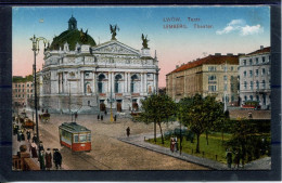 12675 Lwow - Lemberg - Theater - Animation Avec Tram - Ukraine